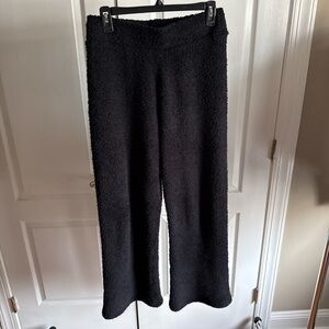 PINK Victoria's Secret Black Wide Leg Pants